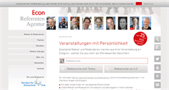 Desktop Screenshot of econ-referenten.de